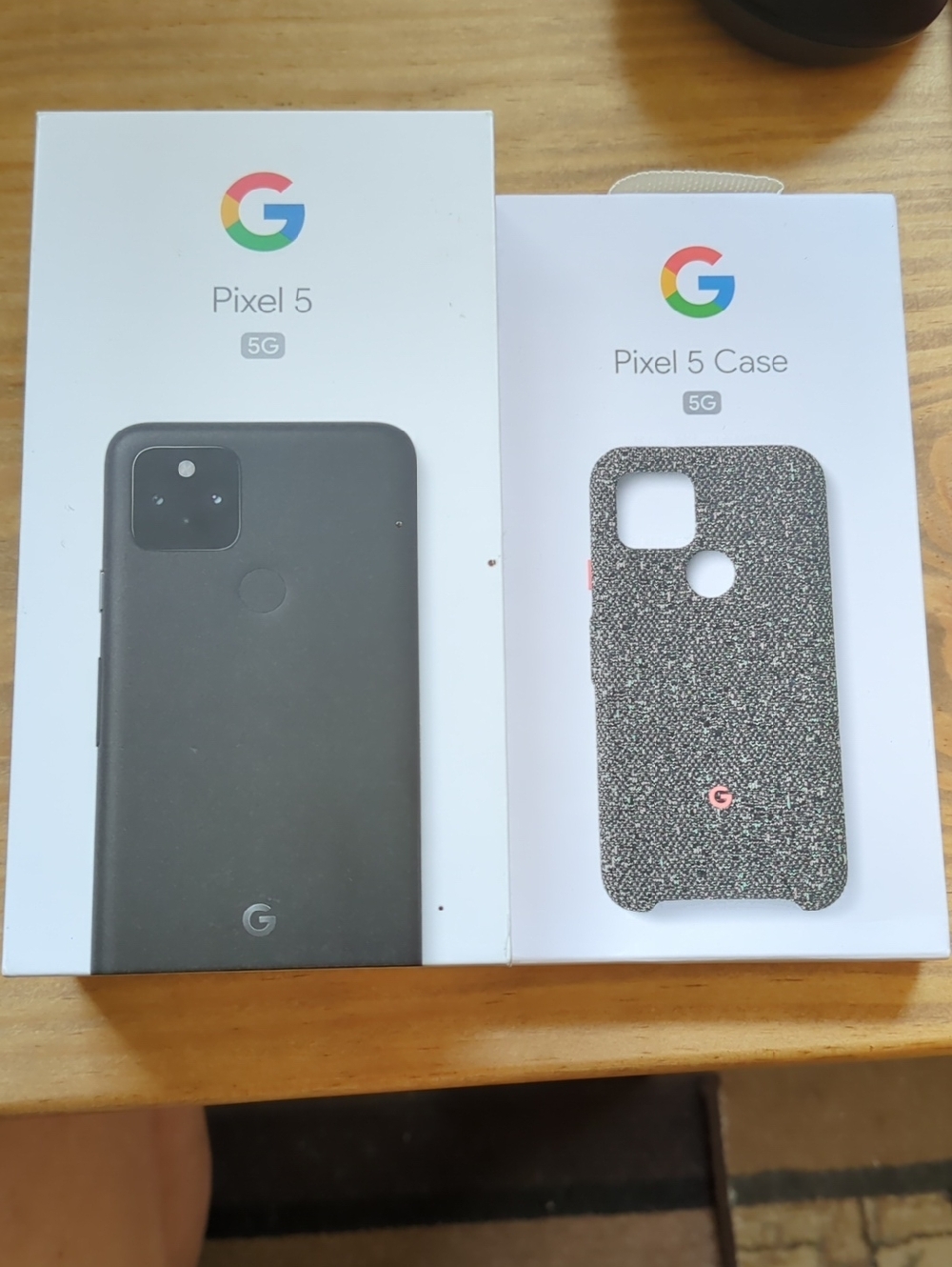 google Pixel 5 Cellphone and Case